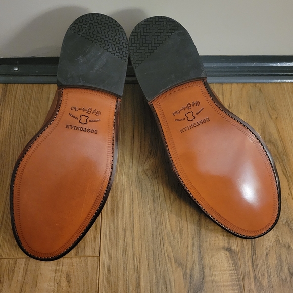 Clarks Bostonian Light Brown Leather Men's Boot - Picture 8 of 9